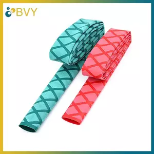 Ống co nhiệt BVY 1M 15-50MM Chống trượt cho cần câu DIY Tay cầm cách nhiệt Vỏ bảo vệ.