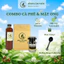 Combo Cà phê Robusta bột rang củi pha phin 500g và Mật ong hoa cà phê 500ml Gia Lai nguyên chất | Dĩnh Lâm Viên