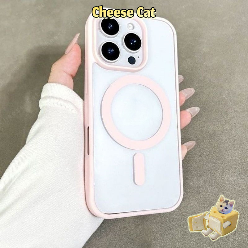 Hồng Từ Ốp Lưng iPhone HD Acrylic Mặt Sau Ốp Lưng Điện Thoại iPhone 13 Pro Max 14 15 Plus 11 12 16 17 Air Xs XR 7Plus