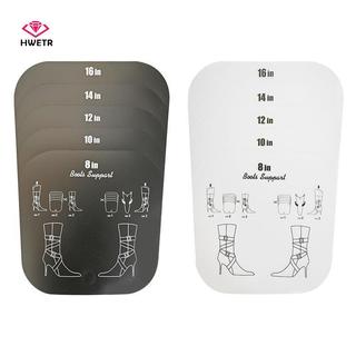 HWETR 1 Cái Trắng / Boot Shaper Đứng Dạng Chèn Cao Boot Hỗ Trợ Giữ Giày Bốt Hình Ống Cho Nữ Nam Nhựa Giày Bốt Dài Hỗ Trợ