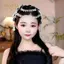 PNPIA- Pháp Retro Hoa Hạt sels Tóc Phong Cách Dân Tộc Thanh Lịch Phụ Kiện Tóc Cho Nữ