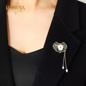 PNPIA- 1 Chiếc Thổ Cẩm Phong Cách Quốc Gia Nữ Retro Cao Cấp Corsage Tính Khí sel Pin Sáng Tạo Và Đa Năng