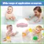 Bồn Tắm Splash Guard Cho Trẻ Em Bồn Tắm Đồ Chơi Khay Đựng 4 Lưới Túi Bồn Tắm Chơi Kệ Diện Tích Cho Đồ Chơi Tắm Bồn Tắm Kệ wipqsvn