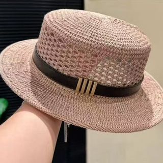Cũ Phong Cách Tiền Rỗng Flat Top Mũ Nữ Mùa Hè Retro Đi Biển Chống Nắng Kỳ Nghỉ Mũ Chống Nắng Thoáng Khí Tất Cả Trận Đấu Mũ Rơm 2026-6-8