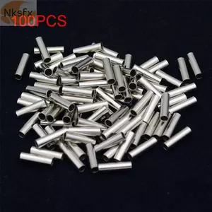 NKSFX 100 Cái / lô Dây Uốn Tay Cầm Tay Tròn Đồng Chất Lượng Cao Uốn Tay