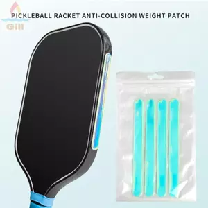 GILL 4 Băng Trọng Lượng Mái Chèo Pickleball, Nhãn Dán Cân Bằng Mái Chèo Đa Năng Chống Mài Mòn, Trang Trí Chắc Chắn Hấp Thụ Sốc Tăng Cường Xoay Mái Chèo Bảo Vệ Hiệu Suất