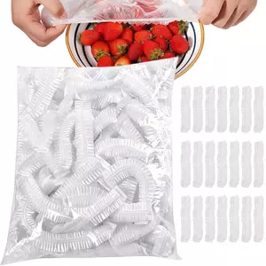 100 Chiếc Dùng Một Lần Bao Đựng Thực Phẩm Co Giãn Linh Hoạt Trong Suốt Thực Phẩm Tươi Giữ Bảo Quản Bao Da Cho Người Ngoài Hành Thực Phẩm Trái Cây Tươi shopidaevn