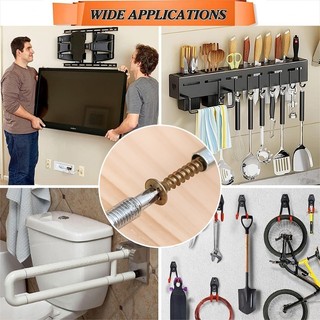 10 Bộ Móng vít mở rộng răng cưa tự khai thác - Chốt khoan vách thạch cao hạng nặng