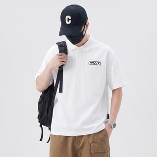 Áo polo oversize unisex localbrand paranoidz thêu chữ nhật vải 100 cotton signature collection pdz05