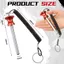 Pin xếp chồng trọng lượng PYCOU, Pin trọng lượng phòng tập thể dục hạng nặng được gia cố, Phát hành nhanh chuyên nghiệp Pin cố định bền bỉ Thiết bị tập thể dục