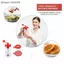 {AKIN} Máy phân phối bánh có nhãn đo Thiết kế bóp Dụng cụ làm bánh không rách cho bánh cupcake nhà bếp {a}