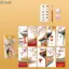 Bộ Tranh Màu Nước TUYỆT VỜI, 10 Tờ Đánh Dấu Trang Tô Màu DIY, Sáng Tạo 12 Màu Rỗng Quà Tặng Đánh Dấu Trang Bộ Tranh