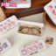 Hộp đựng kính lật hoạt hình gấu dễ thương, Hộp kính mắt di động chịu áp lực cho học sinh