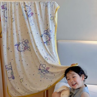 Chăn làm mát bằng sợi cho trẻ sơ sinh Chăn trẻ em Chăn nhỏ Chăn điều hòa không khí cho bé Chăn PU8O