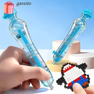 GAVESTO Hạt Vị Trí Bút, Tự Động Bấm Perler Hama Hạt Bút, Sáng Tạo Thủ Công Làm Hạt DIY Dự Án Thủ Công Tiết Kiệm Thời Gian Hạt Vị Trí Dụng Cụ Trẻ Em