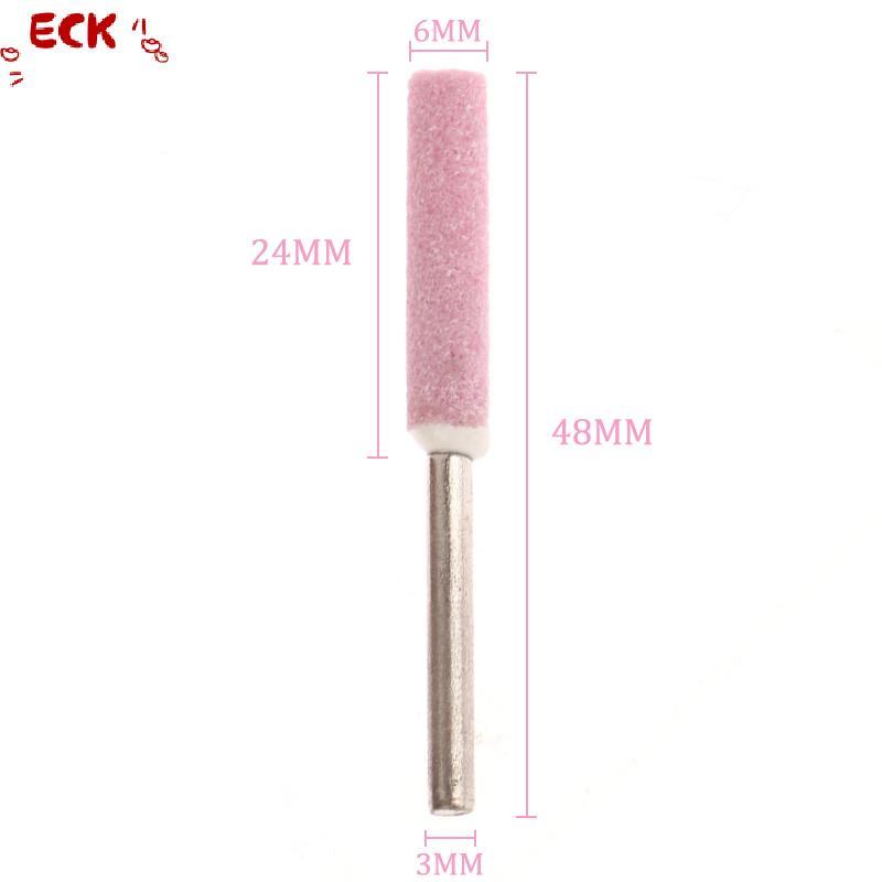 ECK 10 Chiếc Cưa Xích Mài Đá Tập Tin 4 / 4.8 / 5.5 / 6 Mm Dây Xích Cưa Mài Bộ Đánh Bóng Kim Loại Máy Mài Cưa Xích Đá HOT