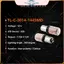POWER 1Pc 1157 LED Red Canbus 3014 144-SMD Đèn phanh tín hiệu xe hơi Không có đèn Flash.