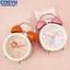 <cosyh>Compact Design Silent Twin Bell Alarm Clock with Convenient Night Light