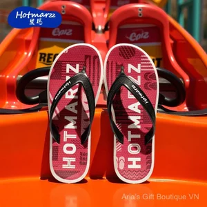 Hotmarzz Hotmarzz PVC Flip-Flops Quần áo ngoài nam