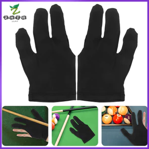 2 Chiếc Găng Tay 3 Cánh Bi-a Bể Bơi Bắn Súng 3 Ngón Găng Tay Bi-a Găng Tay Snooker Găng Tay Dụng Cụ (Đen) zhenghtr