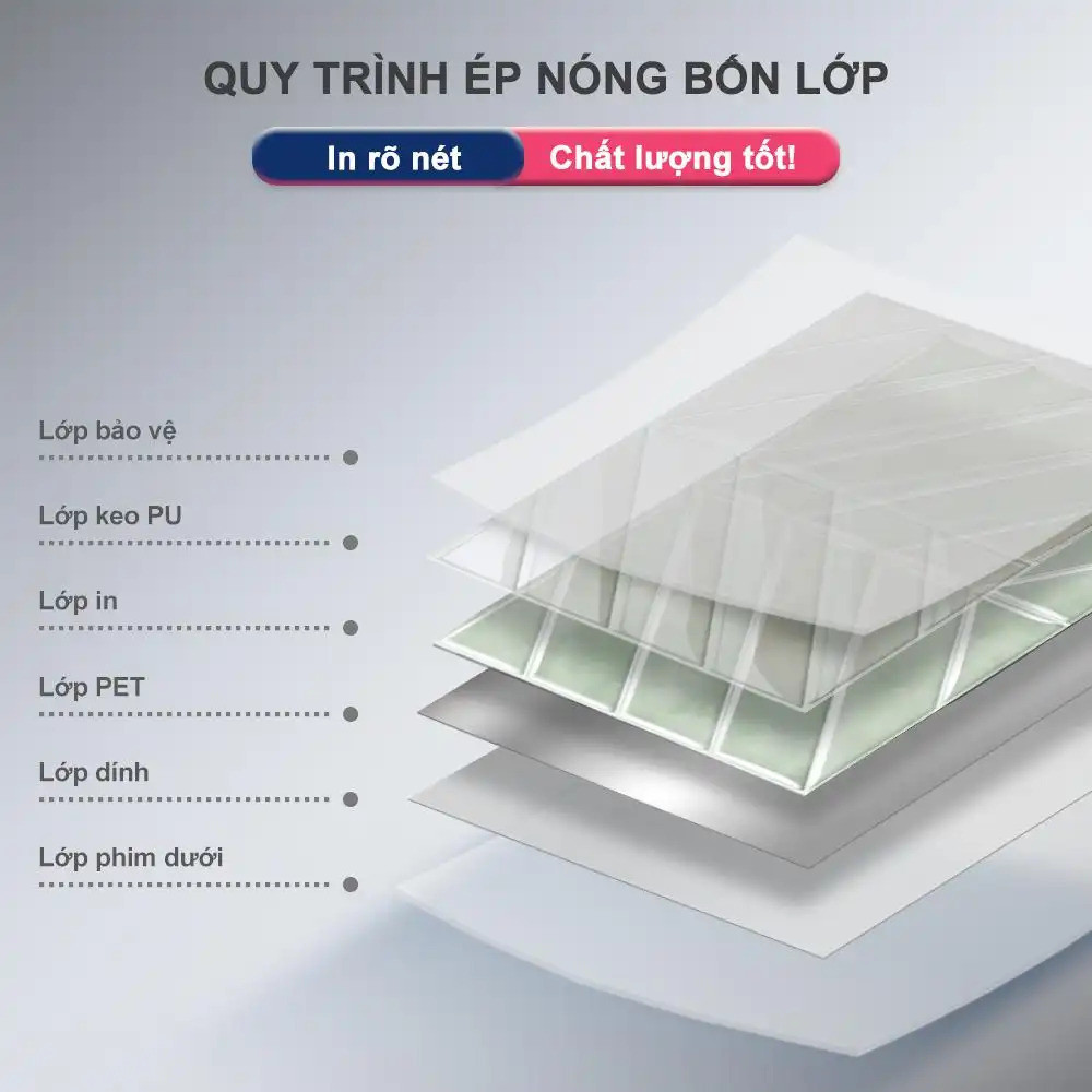 MORCART Miếng dán tường 29 x 23 cm, miếng trang trí gạch sứ, bề mặt 3D, phù hợp cho phòng bếp, phòng tắm và tường gạch sứ, chống nước và dầu mỡ, 1 tấm