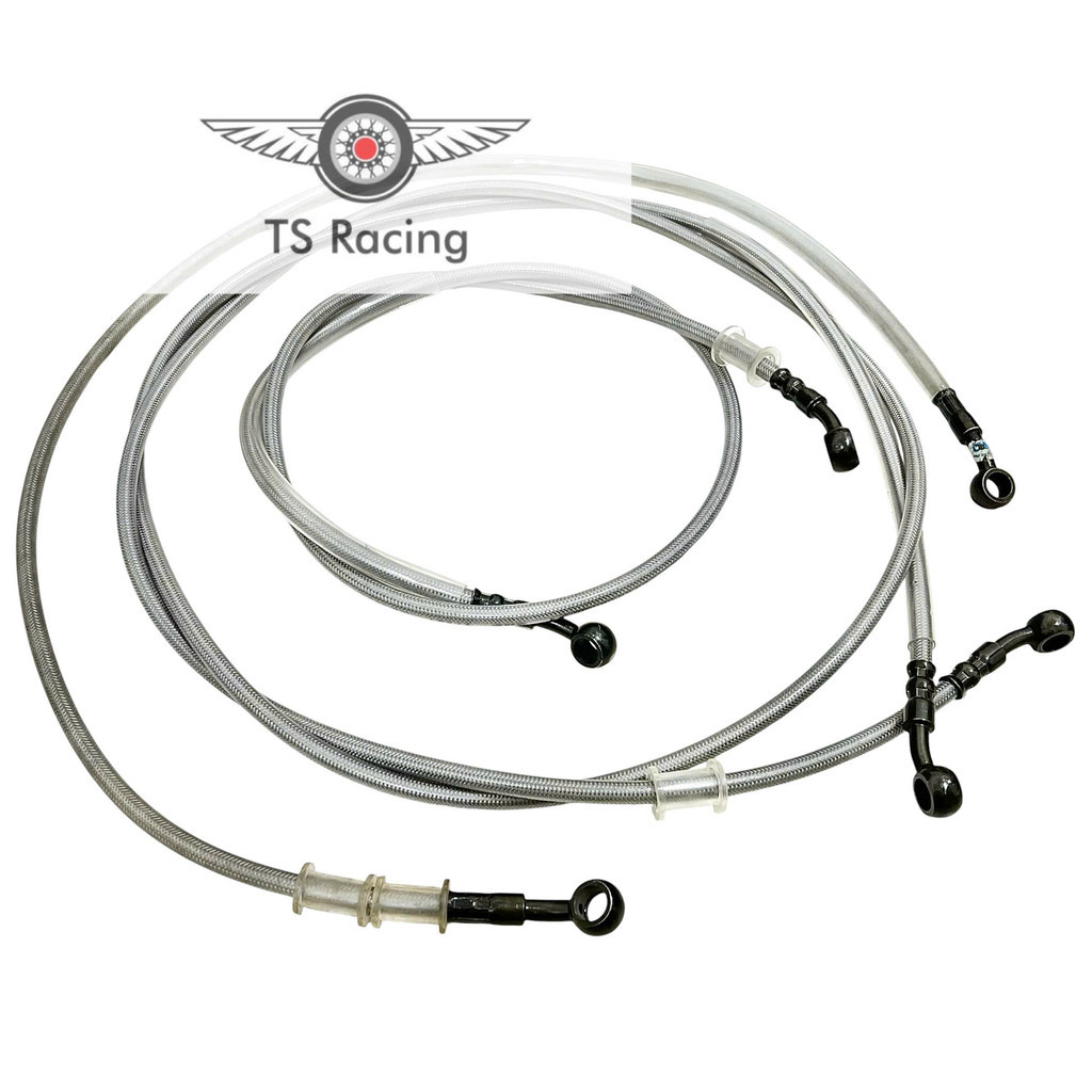 Dây thắng dầu dây phanh dầu cước bạc vỏ bọc cao su dẻo 92cm -1m1 - 2m