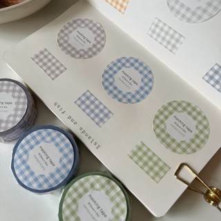 Washi tape caro Papier Platz Vol.2 chiết 1m