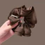 MAUROPOLI Phong Cách Mới Pháp Satin Scrunchy Dây Buộc Tóc Bóng Cao Cấp Dây Buộc Tóc Đầu Tóc Dây