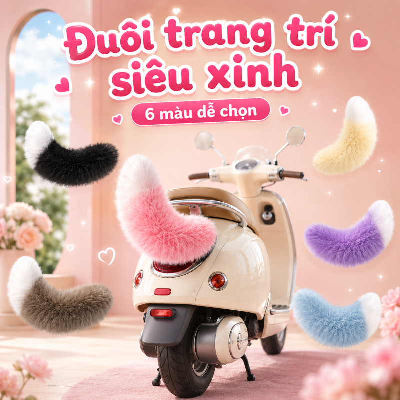 Đuôi Cáo Thông Minh Điều Khiển Từ Xa - Bạn Đồng Hành, Biến Xe Bạn Thành Tâm Điểm Thu Hút
