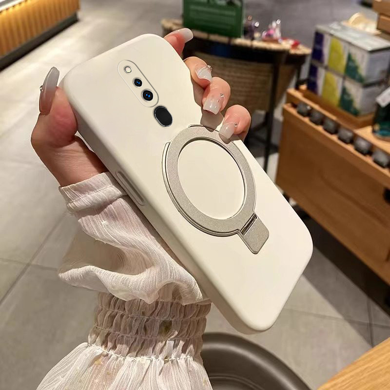 Ốp Lưng PBZZ Cho OPPO F11 Pro F11 Vỏ Điện Thoại Lo Âu Vỏ Mềm Silicon Chống Sốc Thiết Kế Mới Thẩm Mỹ Có Giá Đỡ Màu Hồng Cho Bé Gái YTFXZJ1