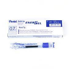 Hộp 12 ruột bút gel Pentel LR7 viết nhanh khô ngòi 0.7mm 3 màu