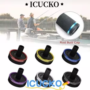 Nắp cao su ICUCKO, Phụ kiện DIY Thành phần xây dựng cần câu bằng nhựa, Kiểm tra cuộn dây mông Cần câu Sửa chữa xây dựng