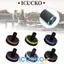 Nắp cao su ICUCKO, Phụ kiện DIY Thành phần xây dựng cần câu bằng nhựa, Kiểm tra cuộn dây mông Cần câu Sửa chữa xây dựng