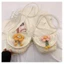 Túi đeo chéo YICA, Túi đeo vai đơn dệt sợi Cotton đầy màu sắc, Túi xách nữ Boho thời trang Kỳ nghỉ