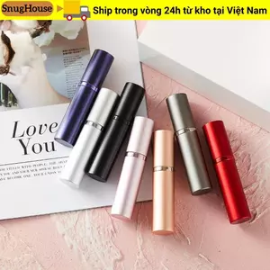 SNUGHOUSE 5ml Hộp Đựng Chất Lỏng Nhôm Cho Mỹ Phẩm Xịt Alcochol