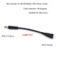 BTM Độ Bền ABS DC5525 Sang Cáp Chuyển Đổi Cho Rạp Hát Tại Nhà Và Hệ Thống Âm Thanh Chuyên Nghiệp Nam Nữ Tùy Chọn