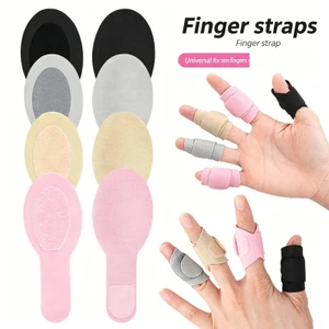 Mới 2 / 5 Chiếc Ngón Tay Bảo Vệ Dây Bảo Vệ Chống Trơn Trượt Vải Ngón Tay Bọc Cho Thể Thao Viết Tập Gym Tập Luyện
