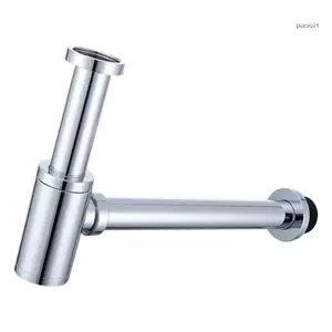 SUIT Có Thể Điều Chỉnh Tròn Treo Tường Ống Phòng Tắm Chậu Chai Bẫy Thoát Nước Siphon Bồn Rửa Thoát Nước Cho Tàu Và Bệ Tội