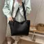 Túi Tote nữ BeautifulHomeA Dung tích lớn Túi đeo vai màu trắng để đi làm du lịch và thời trang hàng ngày VN