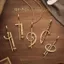 Harry Potter x FANCIME Dumbledore Elder Wand Bạc Charm Dây chuyền