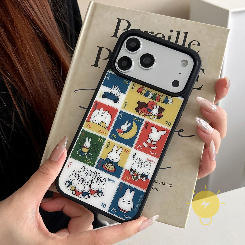 Phone Case For iPhone 17 Pro Max Plus 16 15 14 13 12 TPU Magnetic Aesthetic Korean Cute