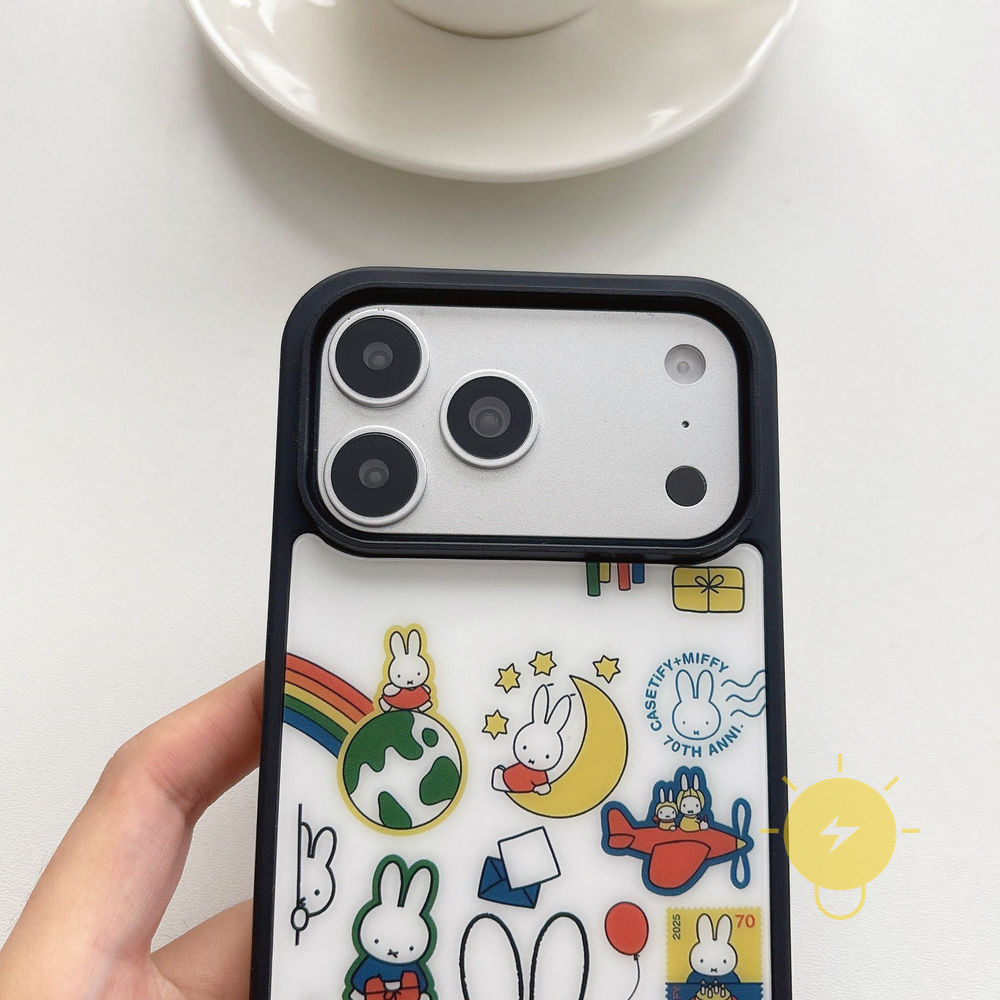 Phone Case For iPhone 17 Pro Max Plus 16 15 14 13 12 TPU Magnetic Aesthetic Korean Cute