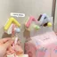 Hàng sẵn có Macaron House Móc thủng Không chịu lực mạnh Móc dính Ký túc xá Phòng ngủ gia đình Phòng tắm Giá để đồ treo tường