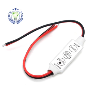 DO09 LED Ba Nút Đơn Sắc Mini Bộ Điều Khiển Phụ Tùng Ô Tô Phụ Tùng Xe Máy Nhấp Nháy Đơn Sắc Đèn Điều Khiển Monoch