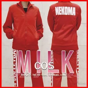 YB1 Haikyuu!! Nekoma Trường Trung Học Áo Khoác Cosplay Trang Phục Thể Thao Bộ Đồng Phục Thể Thao Kozume Kenma Kuroo Tetsurou