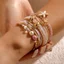 Châu Âu Mỹ Bohemian Kỳ Nghỉ Vòng Tay Bộ Nữ Mùa Hè Bãi Biển Dopamine Sao Biển Vỏ Rùa Hạt Gạo Vòng Tay