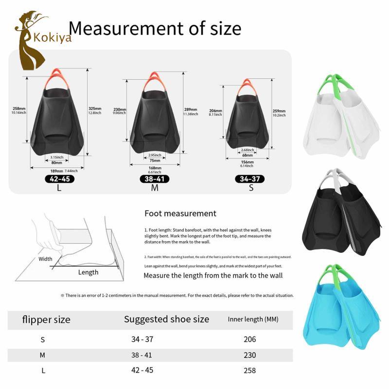 2x Swim Training Fins Swim Flippers Freediving Thiết bị lật ngắn Thể thao