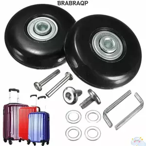 BRABRAA 57-59MM Bánh xe hành lý du lịch Trượt Dia40mm / 50mm / 60mm Bộ sửa chữa trục thay thế
