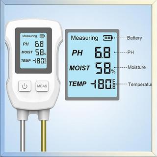 Any2Get5% tắt 3 trong 1 LCD kỹ thuật số Máy đo đất Độ ẩm nhiệt độ Máy đo PH với dụng cụ đo cây Balight cho cây hoa Vườn