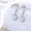 AqToCna Giả Bụng Nhẫn Dangling Rốn Nữ Bướm Trái Tim Mặt Trăng Tòn Ten Kẹp Trên Bụng Nút Nhẫn Không Xuyên Trang Sức AqToCna